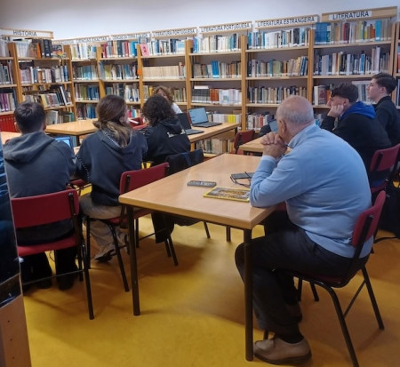 Italianos na Biblioteca